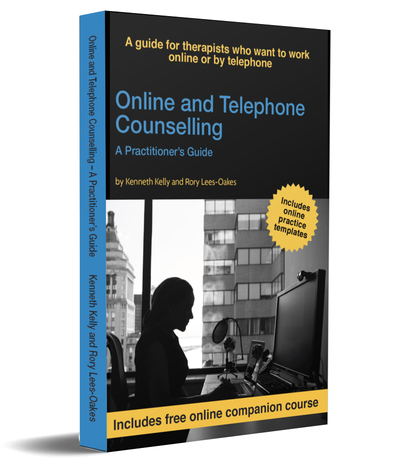 Online and Telephone Counselling Book - 3D book cover copy Online and Telephone Counselling Book - 3D book cover copy